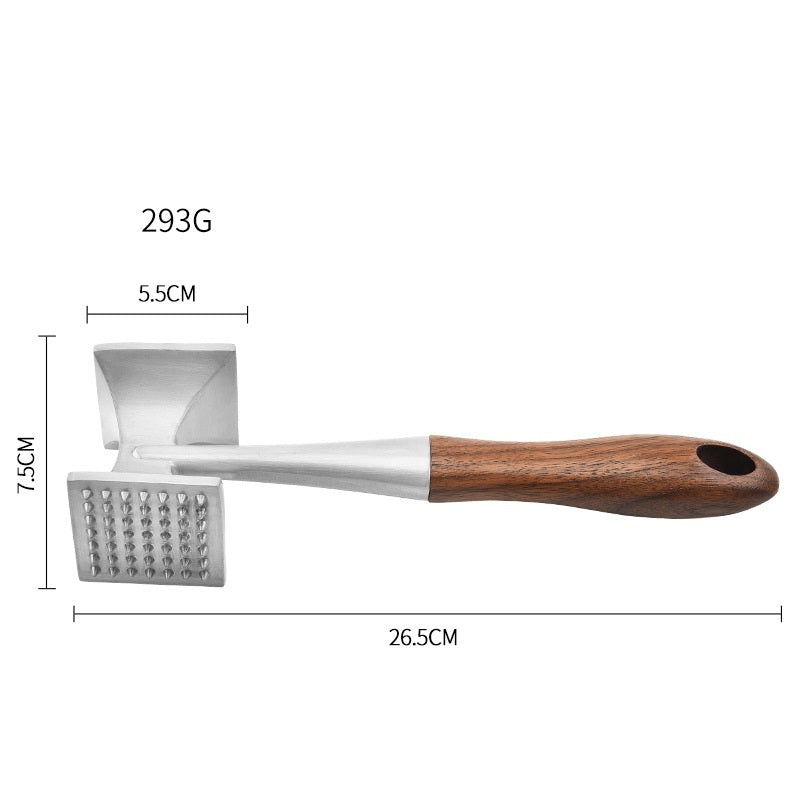 Stainless Steel Meat Hammer – Tenderize, Flatten & Break Tendons with Ease